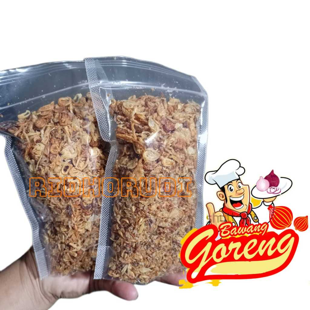 

BAWANG GORENG 200gr original bawang brebes bawang sumenep