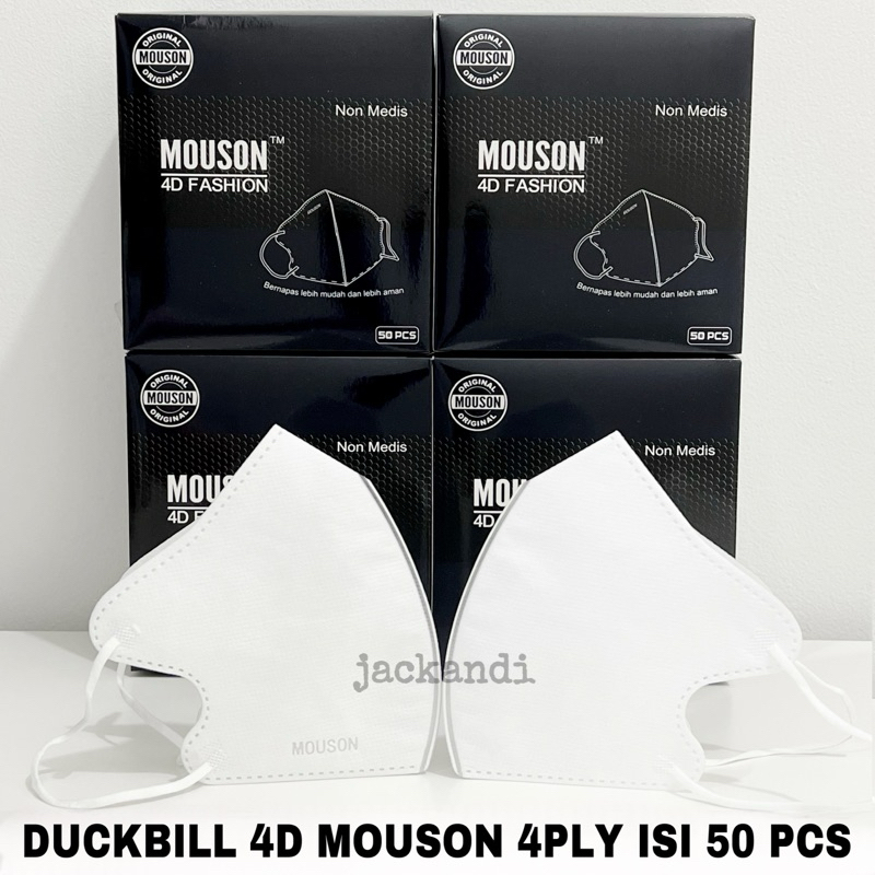 Duckbill Mouson 4D Fashion Masker Impor