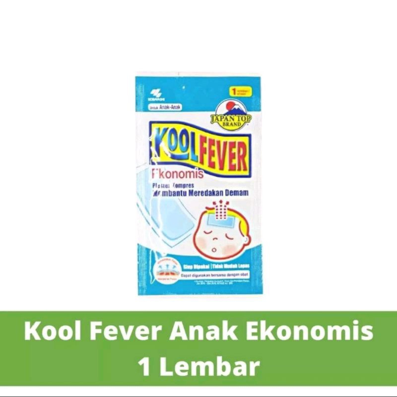 Koolfever Anak Kompres Penurun Panas Plester Kompres