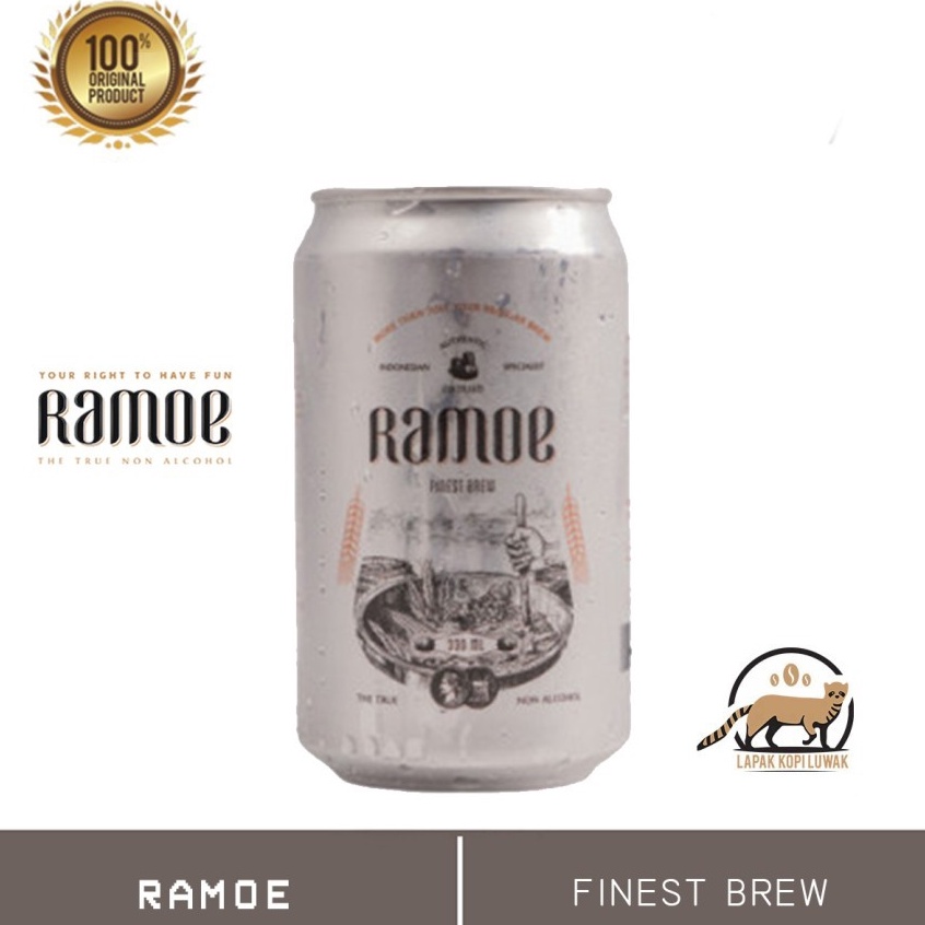 

Sikat Habis Ramoe Minuman Non Alkohol Brew Beer