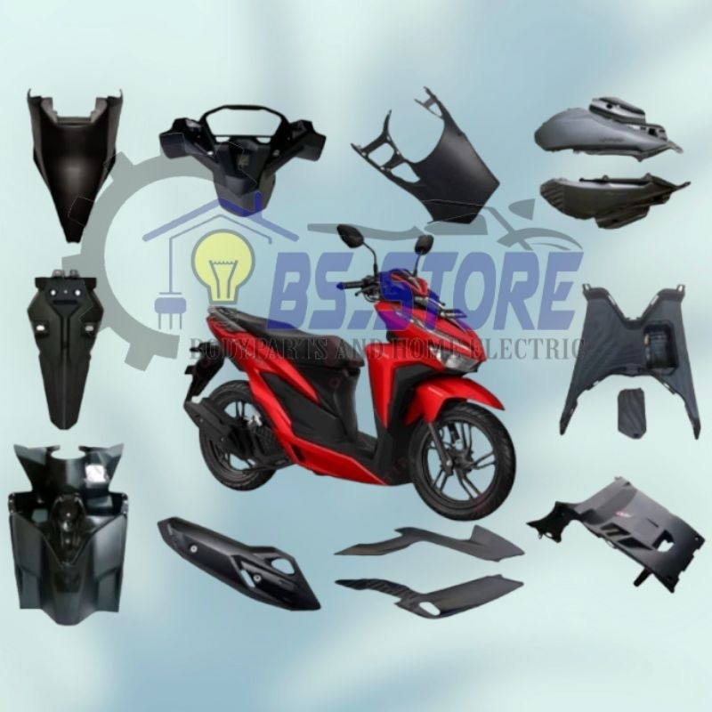 FULLSET BODY BODI KASAR VARIO 150 K59J LED NEW 2018 2019 2020 2021 | KOMPLIT BODY KASAR VARIO 150 20