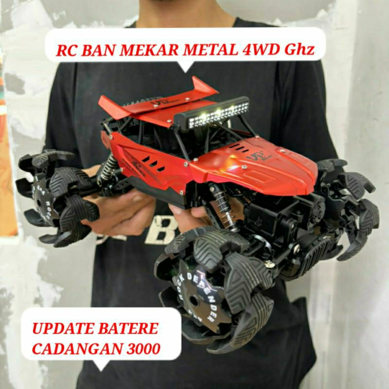 PROMO COD MOBIL REMOT CONTROL RC Offroad 4x4 METAL 4WD ROCK CLIMBER 2.4GHZ MAINAN REMOTE KONTROL