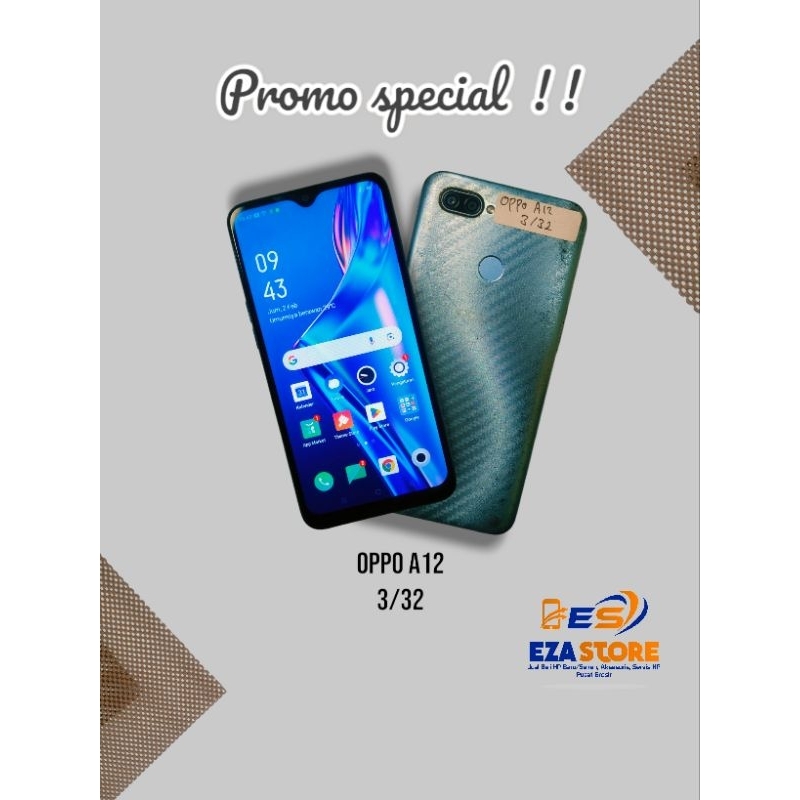Oppo A12 RAM 3/32