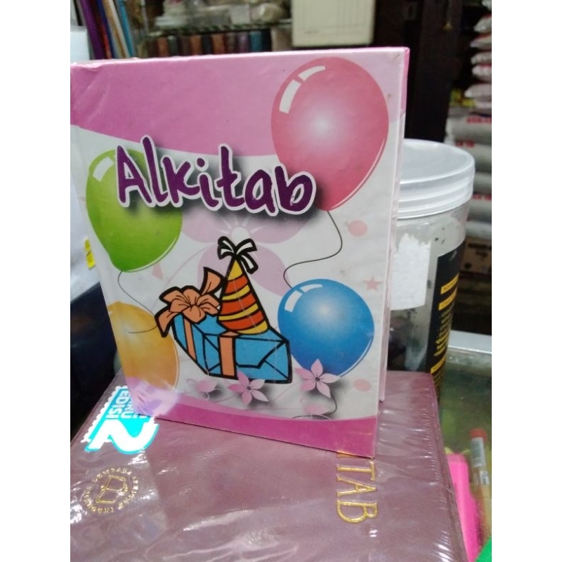 Alkitab 033 edisi ulang tahun Pink/ ex