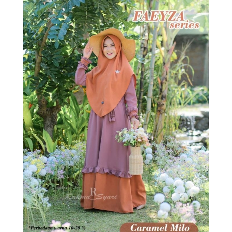 Faeyza Dress ByRahmaSyari |READY STOK