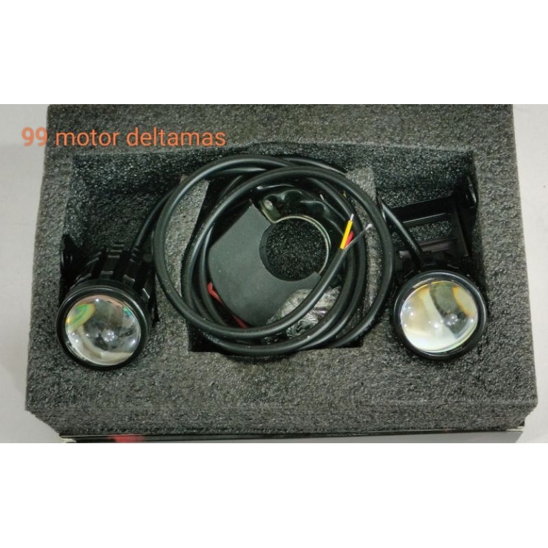 LAMPU LASER  LAMPU TEMBAK SOROT SEPASANG PUTIH KUNING SUPER TERANG