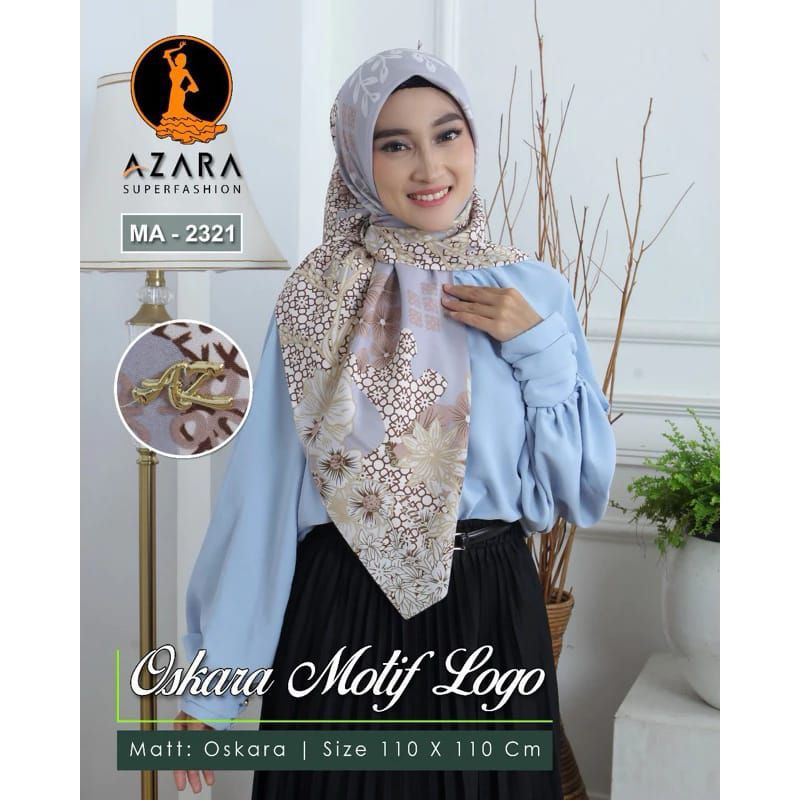 Oskara motif logo Azara
