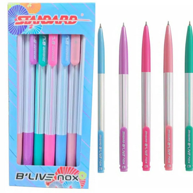 

Laris 1 PAK GEL PEN STANAR BLIVE NX 3 HITAM PULPEN STANAR BLIVE NX KW