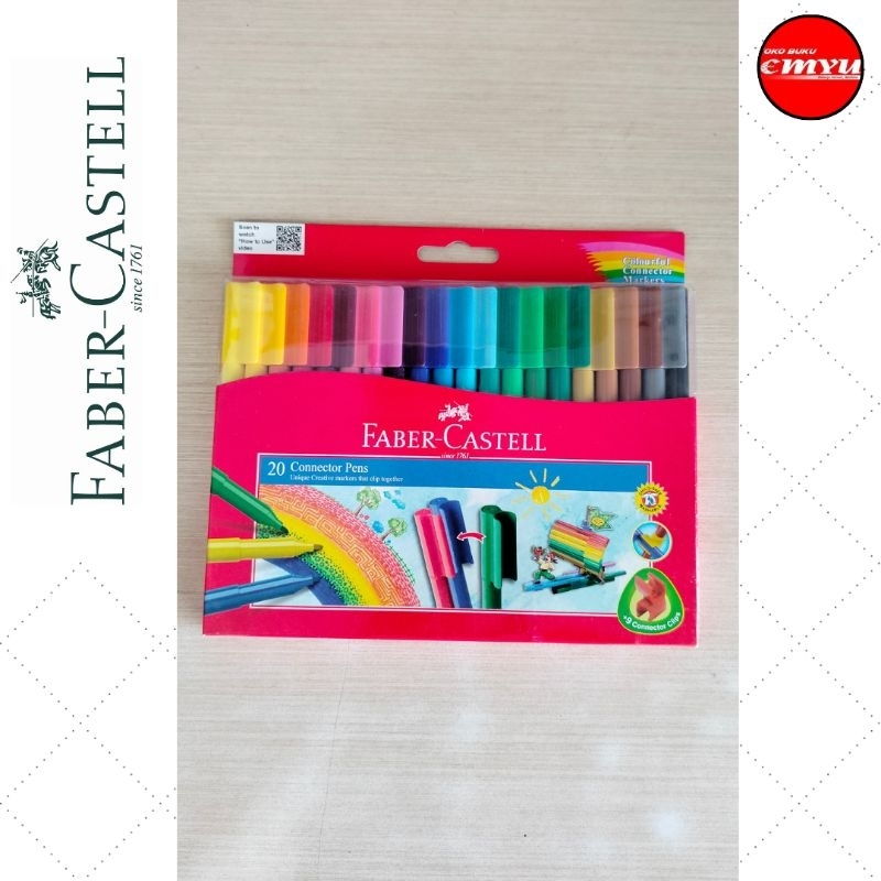 

Faber-Castell Connector Pen 20 Warna