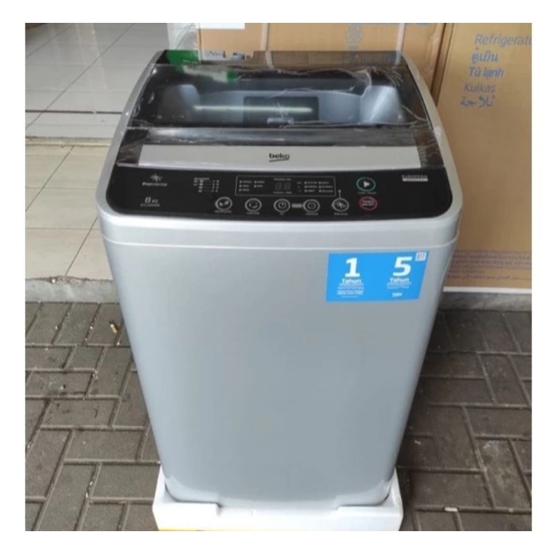 Mesin Cuci Beko BTLA7008W Top Loading - 7kg