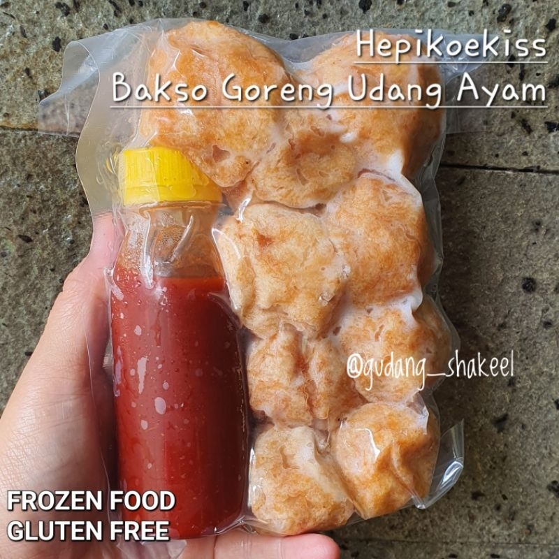 

Bakso Goreng Udang Ayam Hepikoekiss Gluten Free Frozen