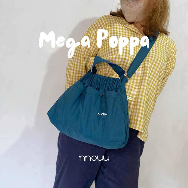 Nnouu MEGA POPPA | Foldable Sling Bag | Tas Selempang Wanita