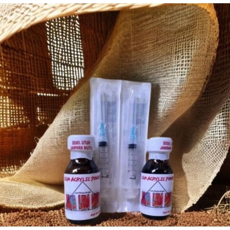 

Jaman Now Lem Akrilik 7ml suntikan 1pcs 44