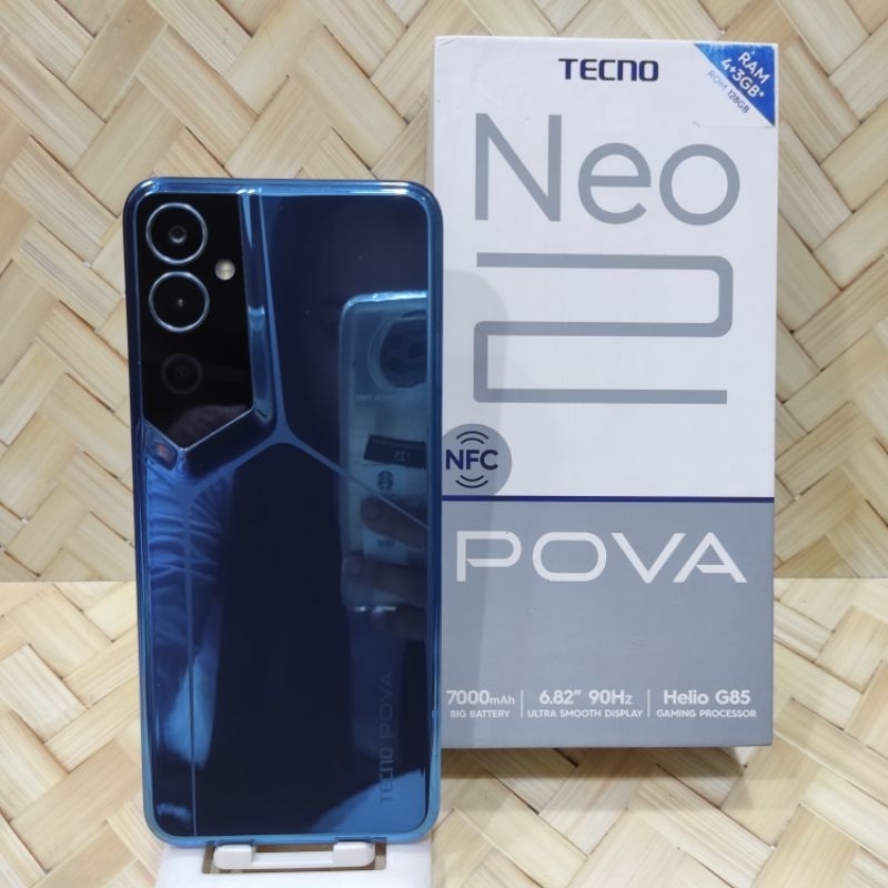 Tecno Pova Neo 2 4/128GB Handphone Second Fullset