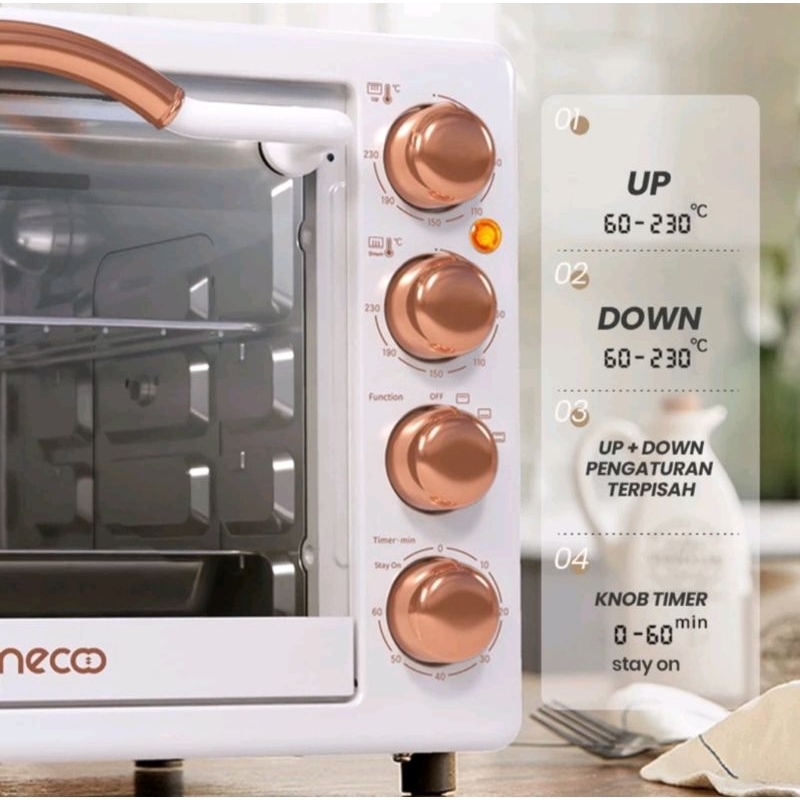 Oven Mecoo oven listrik low watt