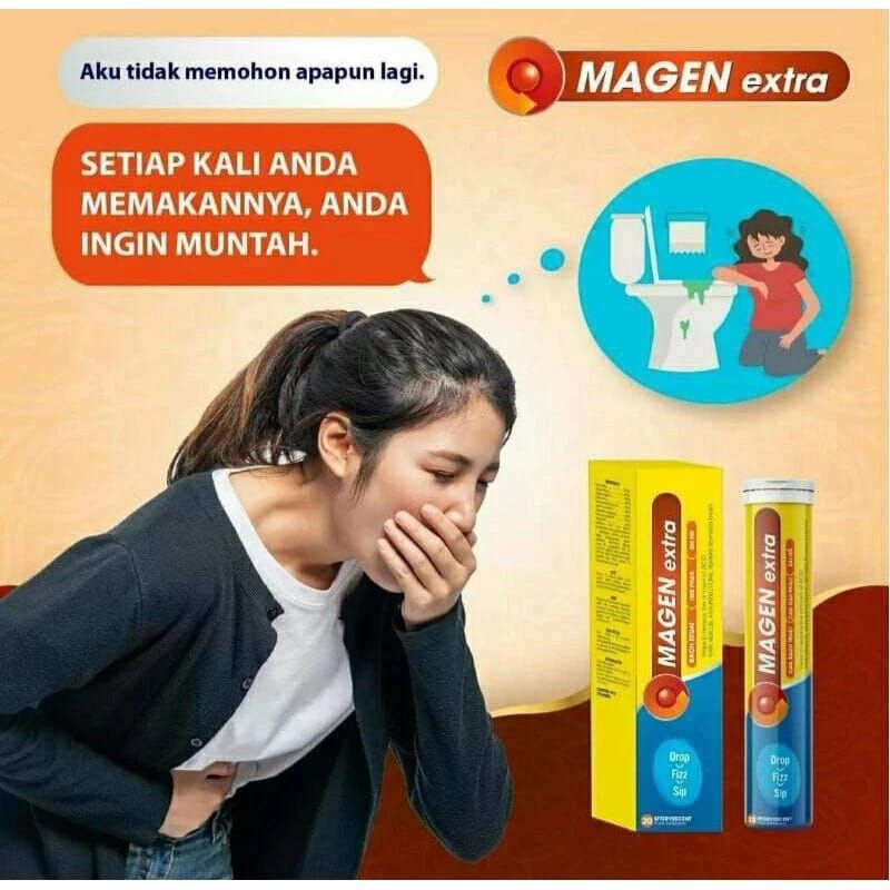 MAGEN EXTRA TABLET HERBAL UNTUK ASAM LAMBUNG
