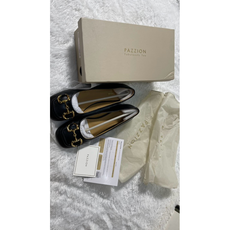 Pazzion Vintage Horsebit Square Sz 40