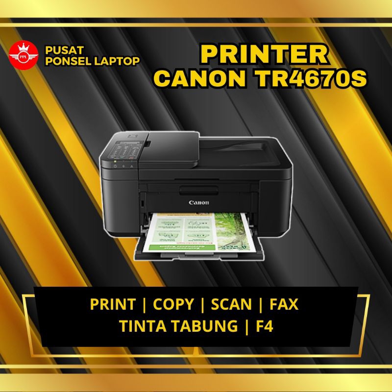 PRINTER CANON TR4670S (PRINT-COPY-SCAN-FAX-WIRELESS-F4)