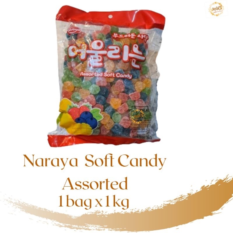 

Naraya Soft Candy Assorted 1 kg