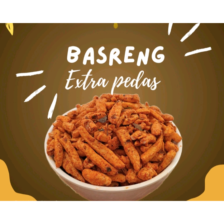 

Bakso Goreng Kriuk Gurih dan Renyah Rasa Original Daun Jeruk dan Extra Pedas Daun Jeruk Basreng Daun jeruk Kemasan berat 500 g