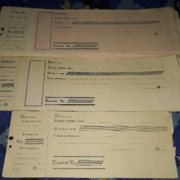 

Premium Kwitansi lama Ejaan lama LBE