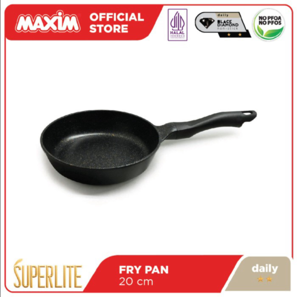 Dijual Maxim Superlite Wajan Teflon Anti Lengket 20cm Frypan Diskon