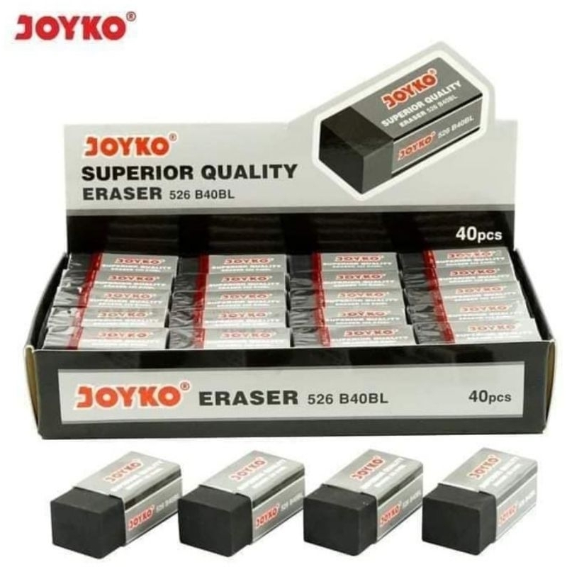 

Penghapus Joyko 526-B40BL Hitam (1PCS)