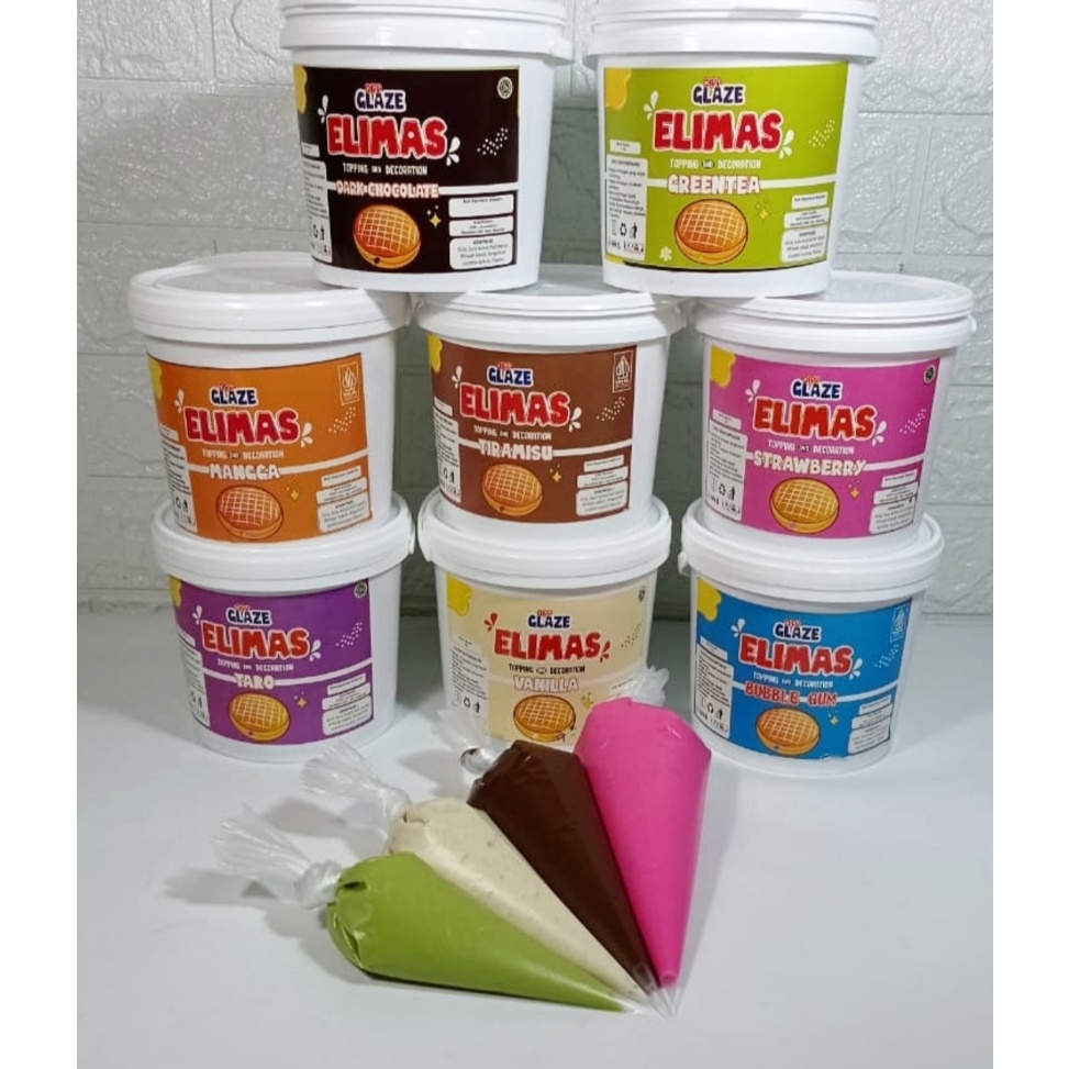 

Ready 1 KG DIPP GLAZE ELIMAS TOKO BAHAN KUE MURAH