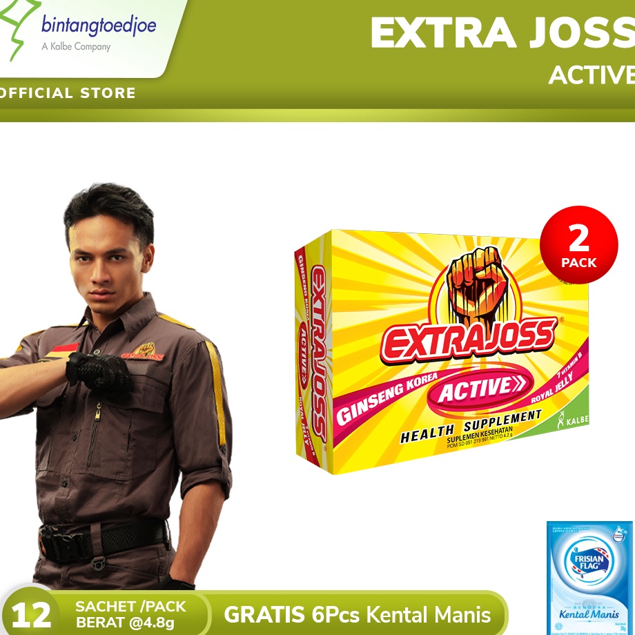 

Toko Spesial Extra Joss Active B7 2 Pack 24 sachet