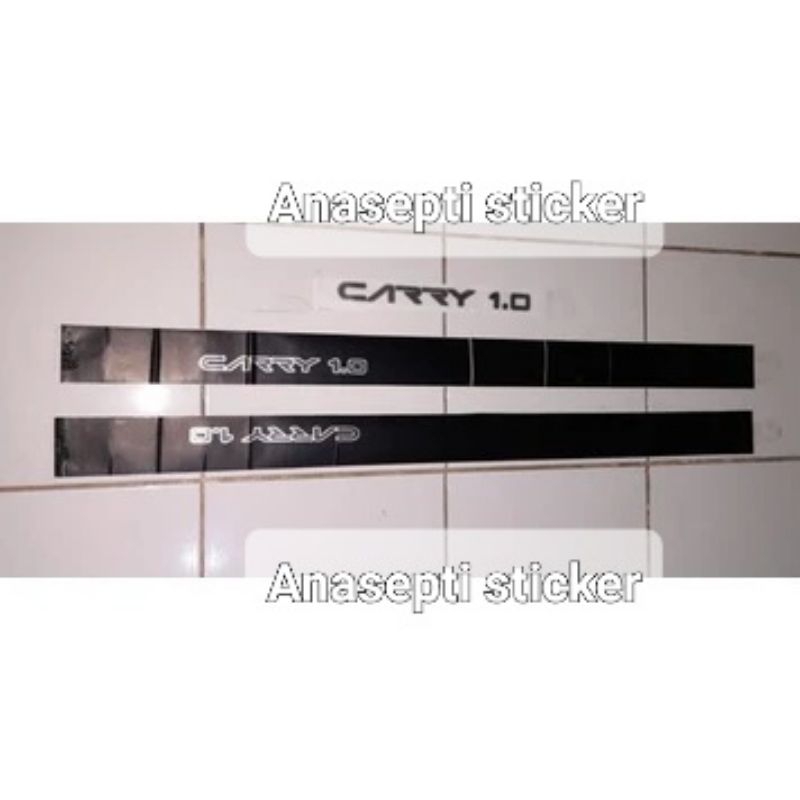List body stiker Carry 1.0 Hitam Dop Pintu Futura / List body stiker Carry 1.0 hitam dop pintu carry