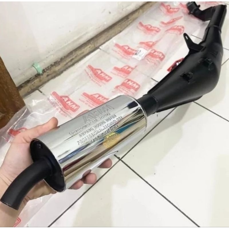 knalpot AHM original hoong Malaysia FIZR  original Malaysia