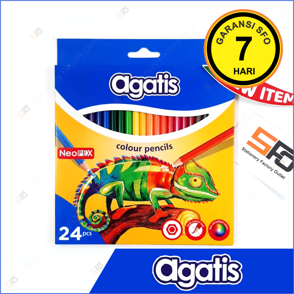 

Pensil Warna Agatis Neopex isi 24 - SFO Semarang Official