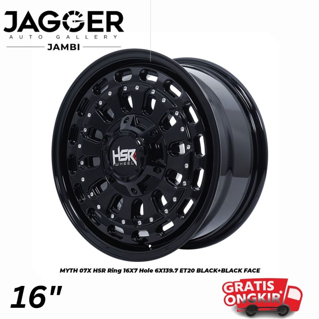 veleg mobil murah terlaris. HSR MYTH07 R16 untuk L200,FORD,TRITON,HILUX