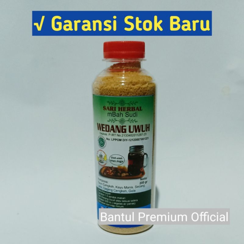 

Wedang Uwuh Instan 200 Gram Asli Mbah Sudi Imogiri /Empon-empon Jahe Emprit Merah Beras Kencur Kunyit Asem Putih Sirih Wedang Secang Temulawak Wedang Serai Sereh Sere Kulit Manggis Daun Kelor Sirsak Kopi