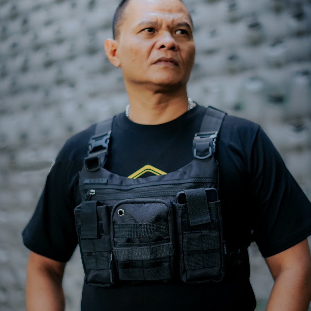 chest bag tas dada tactical sporty casual tas rompi serbaguna sepeda , motor addict premium | Tas Pr