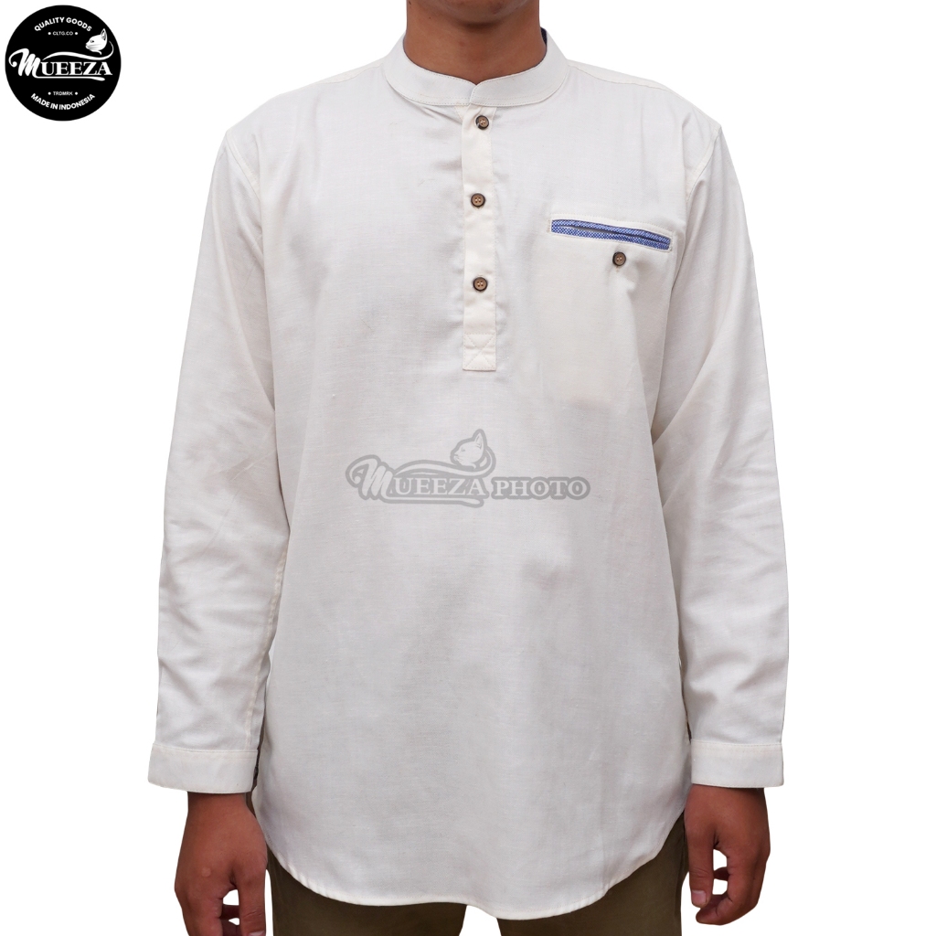 Kemko Casual Mueeza Linen Premium Cream