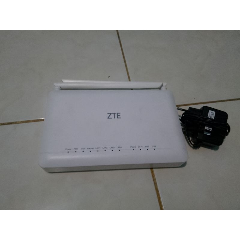 zte f670l dualband port biru
