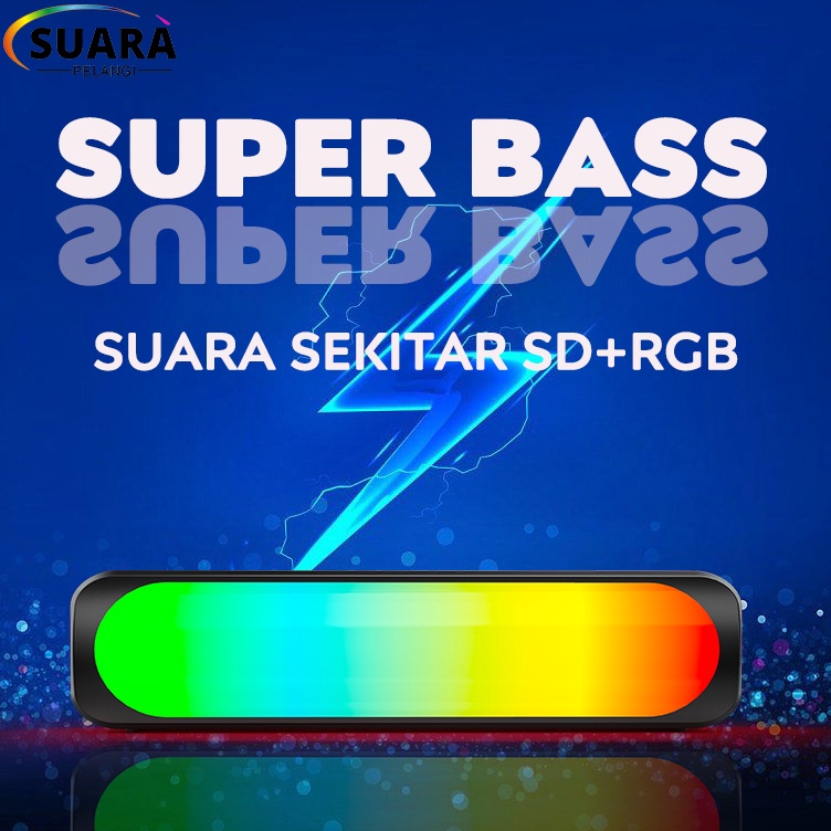 KcF lespeker bluetooth speaker bass super music box full bass salon aktif loud soundbar speaker lapt