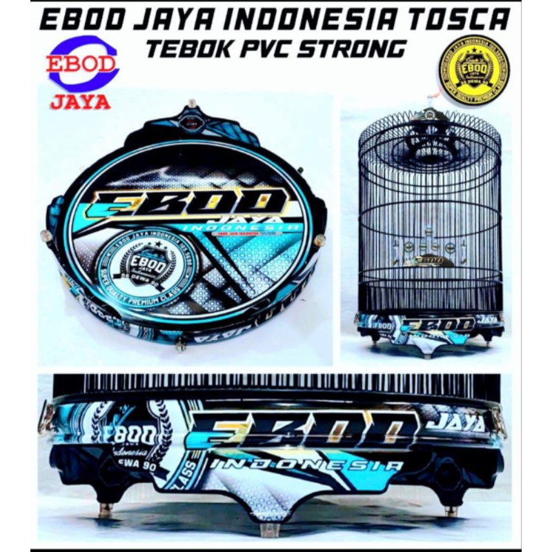 KANDANG SANGKAR MURAI PVC DECAL EBOD JAYA INDONESIA NO 2