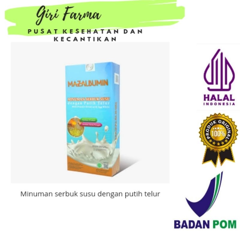 

Mazalbumin / Minuman Serbuk Susu Sachet
