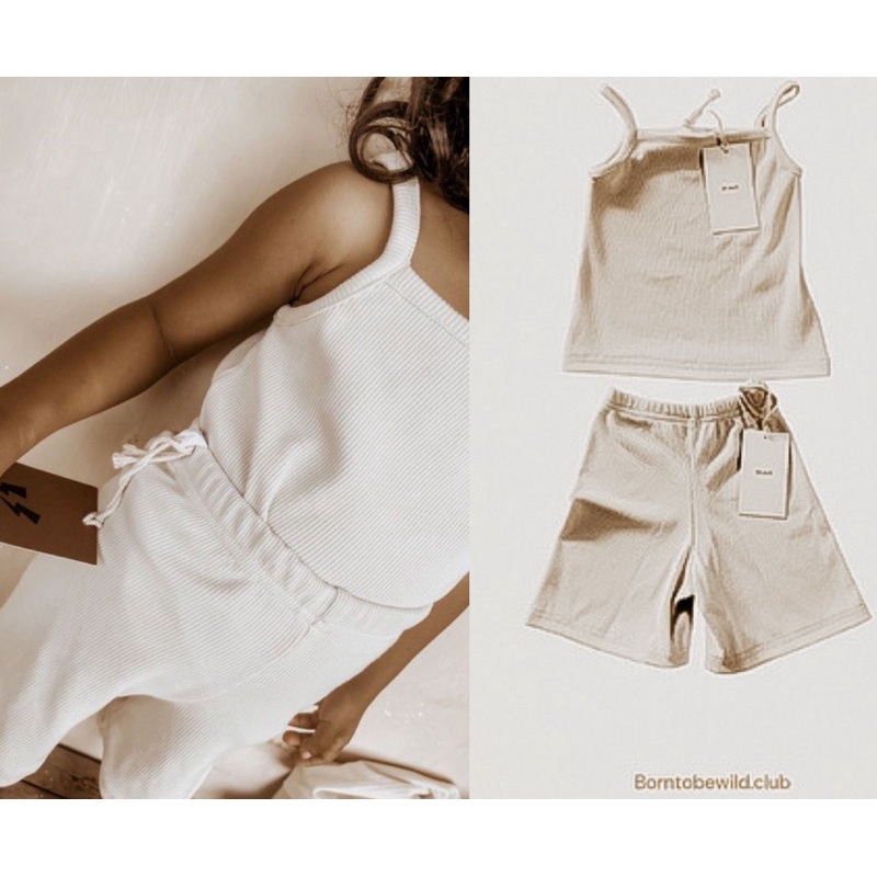 ST.SOLL | Luella ribbed tank set