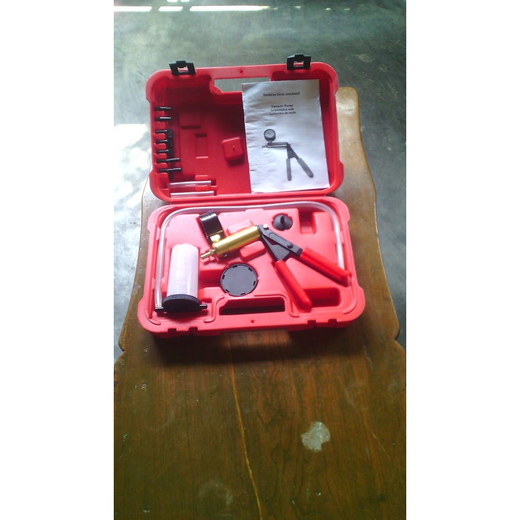 Vacum Vakum  minyak rem  dan Pressure Pump Brake