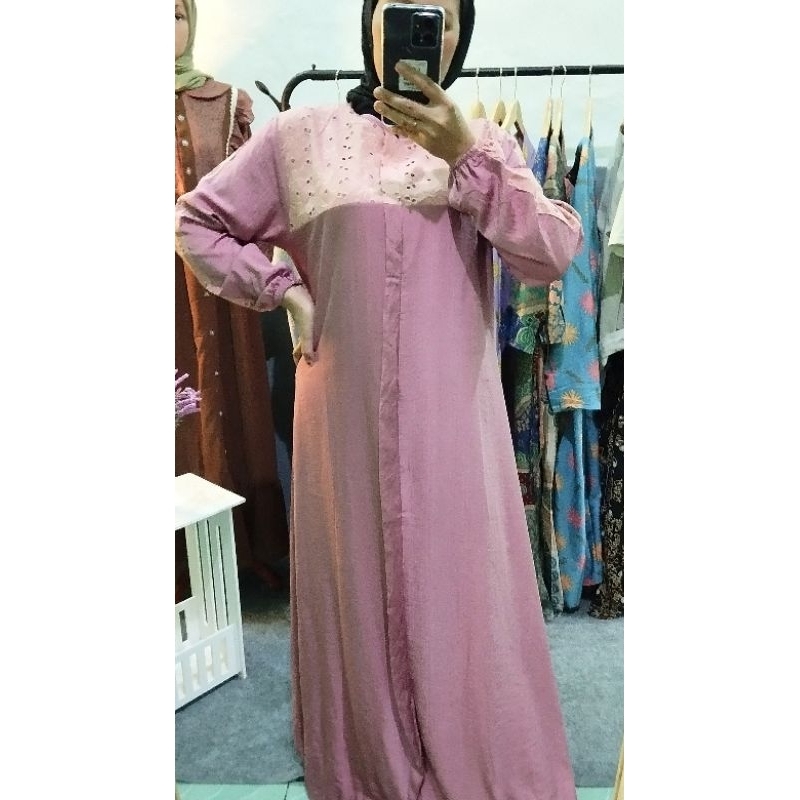 DRESS SABRINA GAMIS SABRINA Pakaian Muslimah