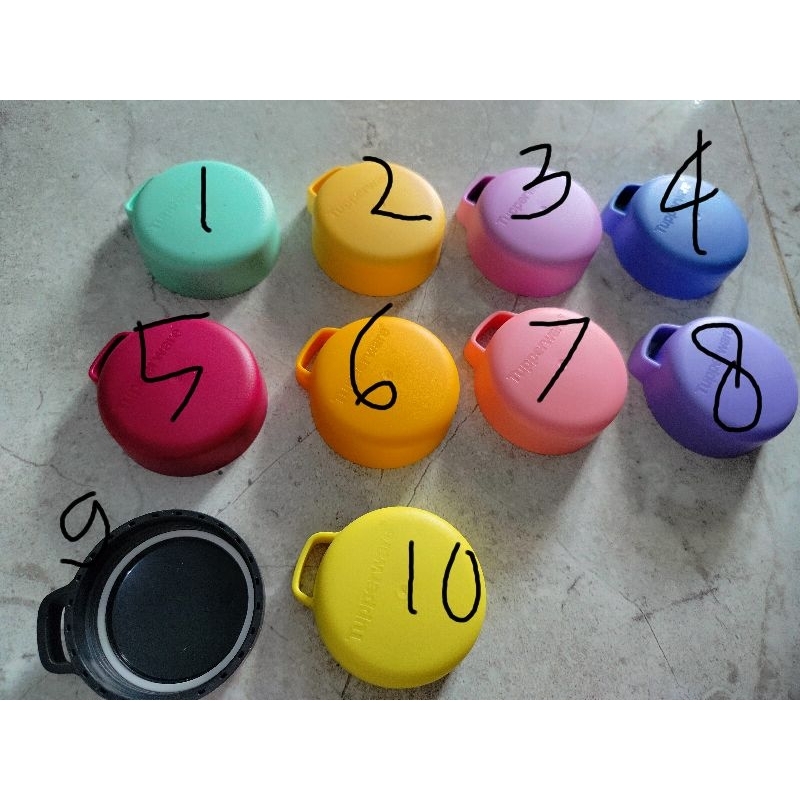 seal botol Tupperware eco gen 310ml, eco fashion /botol tali 500ml,1liter,2liter dll