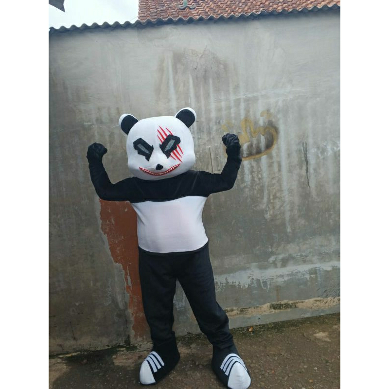 Kostum Badut Panda jujutsu