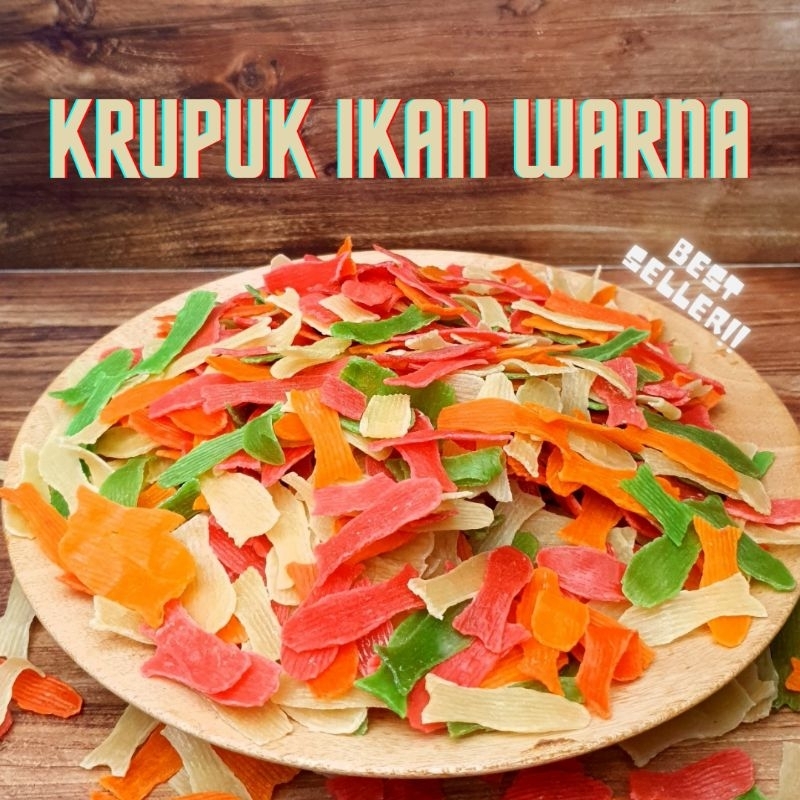 

Krupuk Ikan warna 250gr