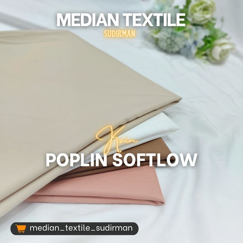 Poplin Soft Low (SHIMPONY) [Roll-an (100Yard)] | Kain Poplin Soft Low | Kain Poplin Halus #MEDIANSUD