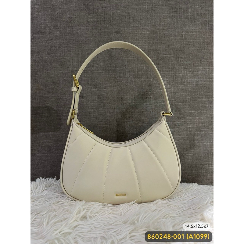 NEW ARRIVAL SHOULDER BAG WHITE BONIA