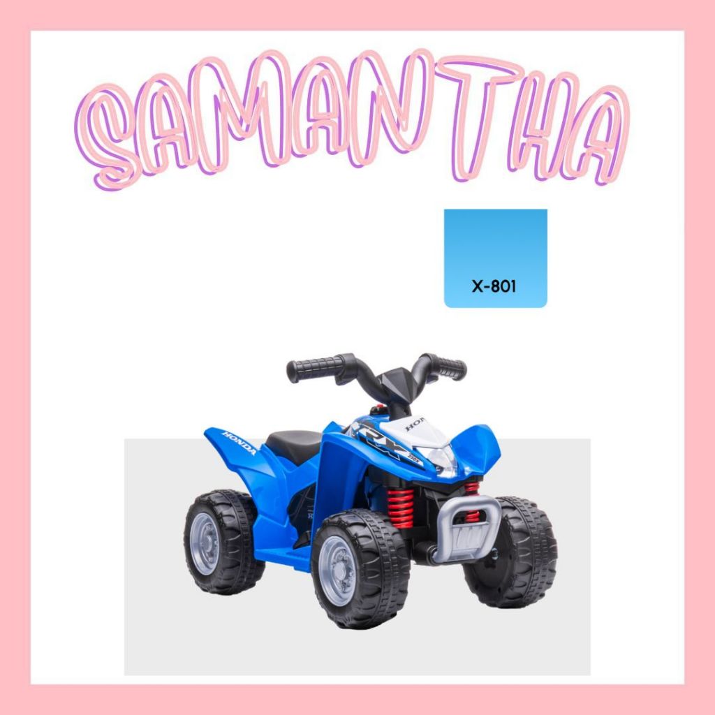 MAINAN ANAK MOTOR PMB HONDA ATV-TRX X801