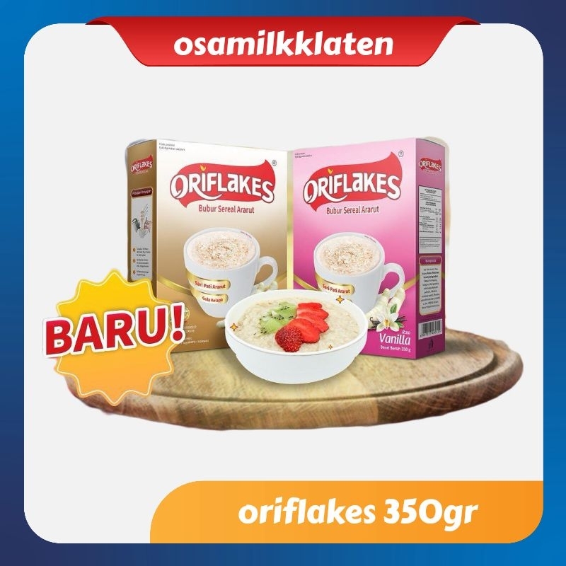 

ORIFLAKES SEREAL UMBI GARUT ATASI MAAG DAN ASAM LAMBUNG